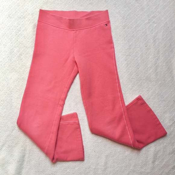 Tommy Hilfiger Pink Low Rise Flare Leg Sweatpants - Picture 3 of 10